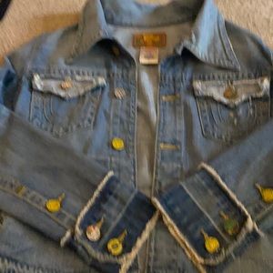 Jean jacket worn one time! New condition